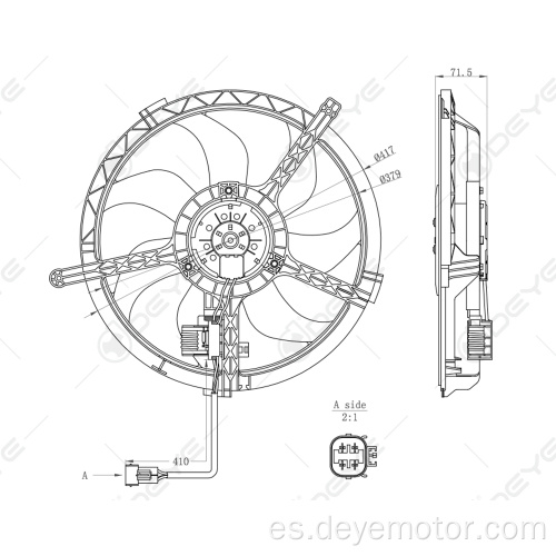 Nuevos productos ventilador de refrigeración del radiador para BMW MINI